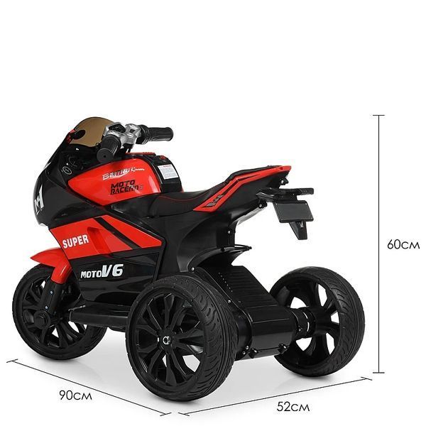 Мотоцикл дитячий Bambi Racer M 4135EL-3 M 4135EL-3 фото