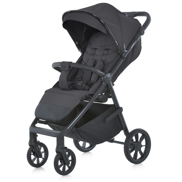 Візок дитячий El Camino MALTA ME 1182 Black Onyx прогулянковий ME 1182 Black Onyx фото
