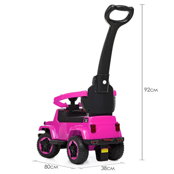 Каталка-толокар Bambi Racer M 4288-8 із батьківською ручкою M 4288-8 фото