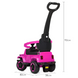 Каталка-толокар Bambi Racer M 4288-8 із батьківською ручкою M 4288-8 фото 3