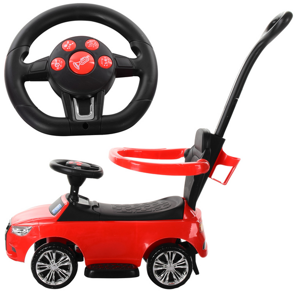 Каталка-толокар Bambi Racer M 3503A-3 із батьківською ручкою M 3503A-3 фото