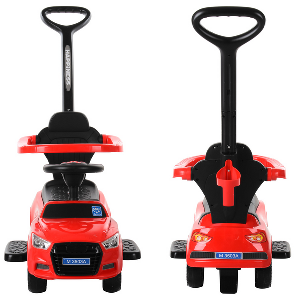 Каталка-толокар Bambi Racer M 3503A-3 із батьківською ручкою M 3503A-3 фото
