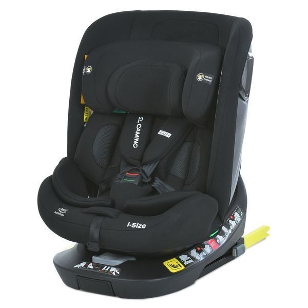 Автокрісло дитяче El camino i-HOLD+ Shadow ME 1189 Black ME 1189 Black фото