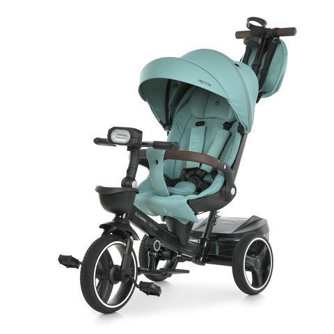 Велосипед триколісний El Camino Vector з ручкою ME 1162-1 Jade Green ME 1162-1 Jade Green фото