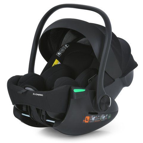 Автокрісло дитяче El camino i-FLOW ME 1198 Black ME 1198 Black фото