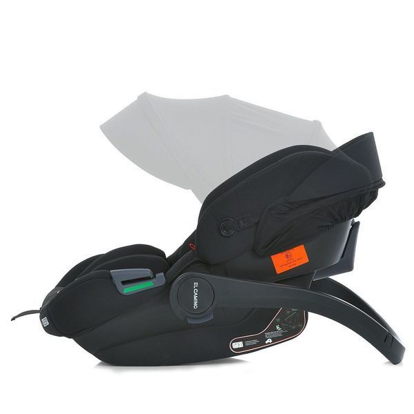 Автокрісло дитяче El camino i-KEEP ME 1186 Melange Jet Black ME 1186 Melange Jet фото