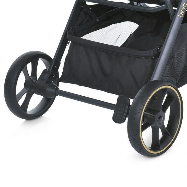 Візок дитячий El Camino BEYA ME 1127-G Black прогулянковий ME 1127-G Black фото