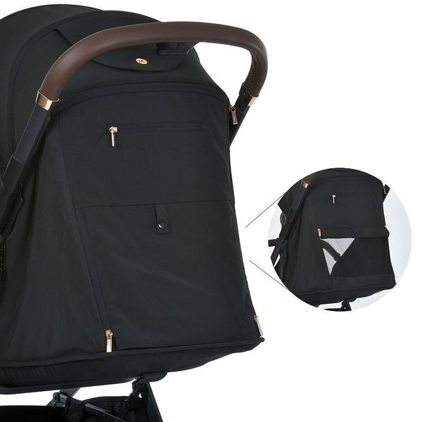 Візок дитячий El Camino BEYA ME 1127-G Black прогулянковий ME 1127-G Black фото