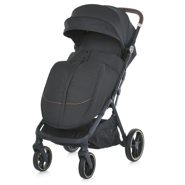 Візок дитячий El Camino BEYA ME 1127-G Black прогулянковий ME 1127-G Black фото