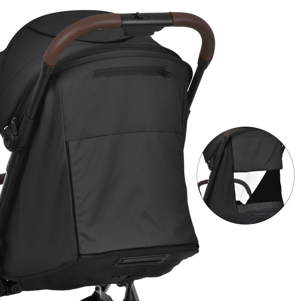 Візок дитячий El Camino ROOVE ME 1230 Black прогулянковий ME 1230 Black фото