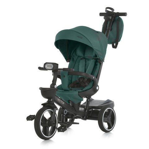 Велосипед триколісний El Camino Vector з ручкою ME 1162-1 Green ME 1162-1 Green фото