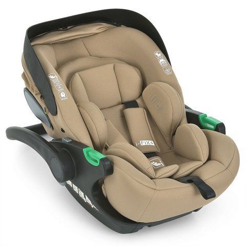 Автокрісло дитяче El camino i-FIX+ ME 1110 Natural Beigе ME 1110 Natural Beig фото